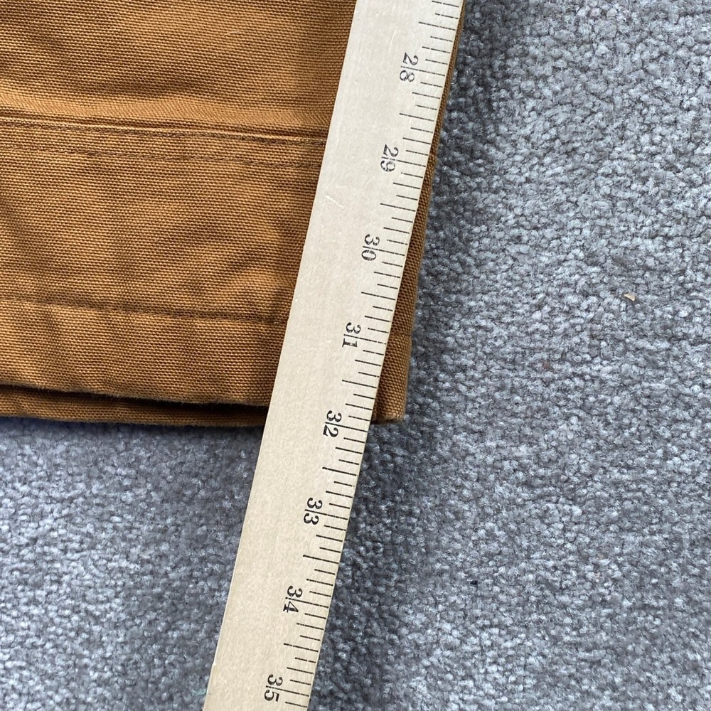 Carhartt Insulated Work Pants Mens M Brown Loose Fit Duck Canvas 0B5471-BRN - Picture 6 of 9